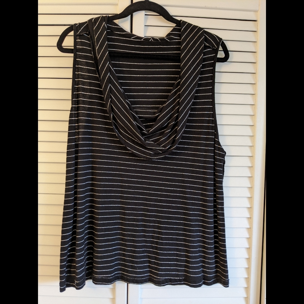 Scoop Neck Striped Tank
